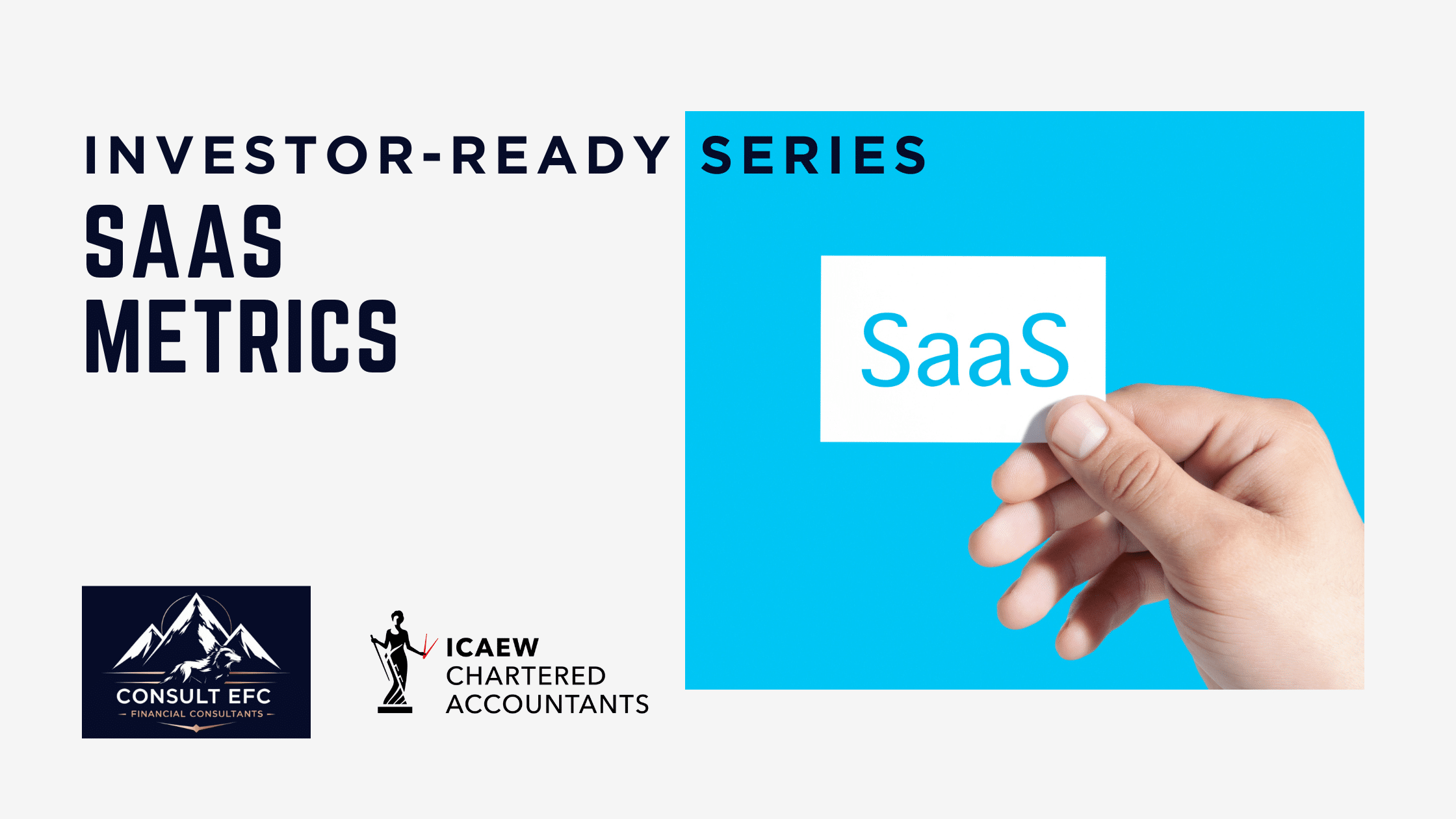 SaaS Investor Ready Kishen Patel ICAEW Chartered Accountant Corporate Finance SaaS Expert