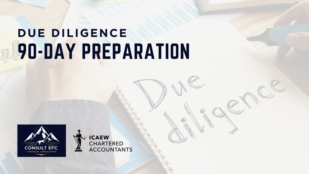 90-Day Due Diligence Prep Plan and Roadmap for UK SMEs - Consult EFC