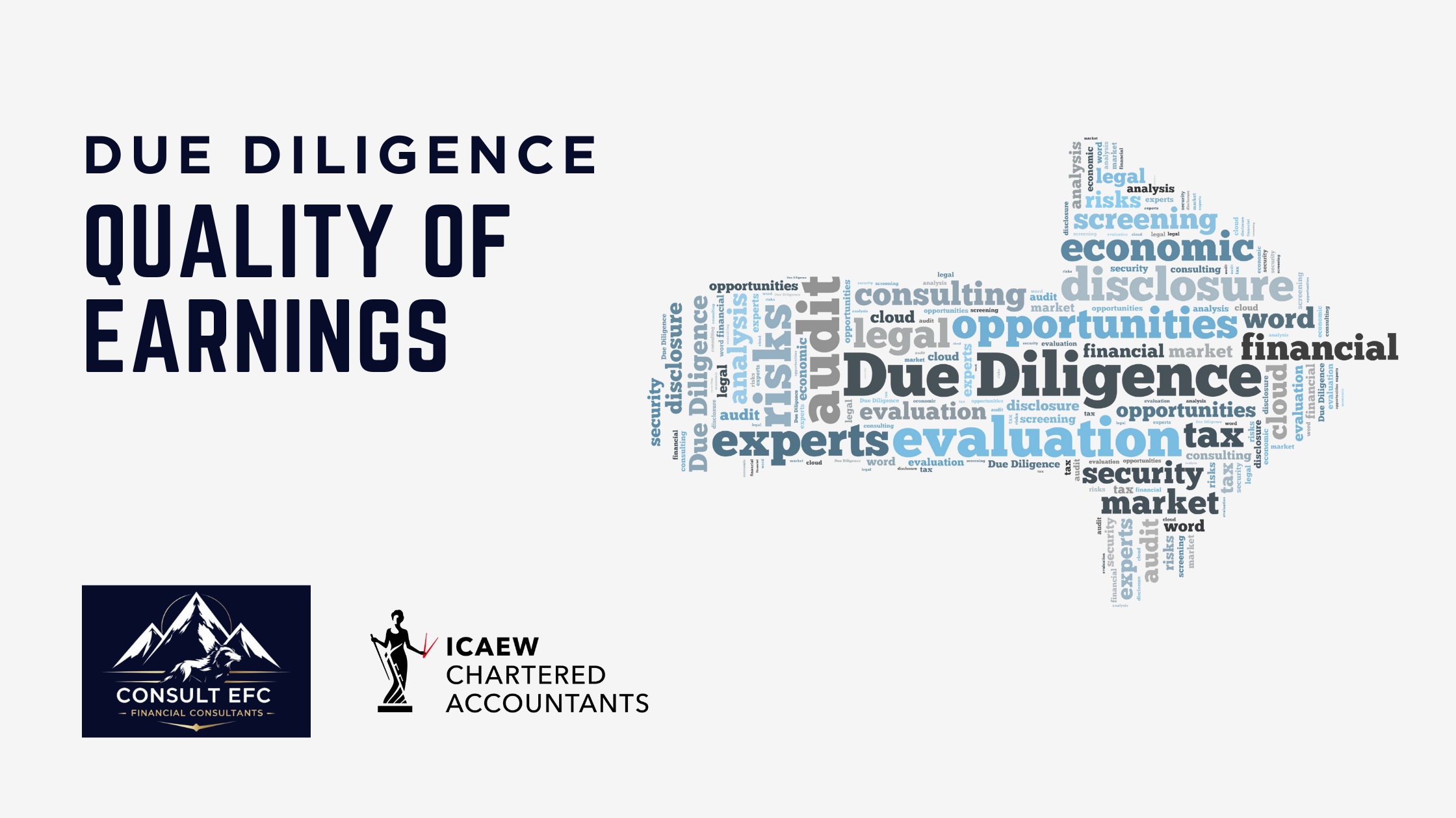 Due Diligence Quality of Earnings Kishen Patel