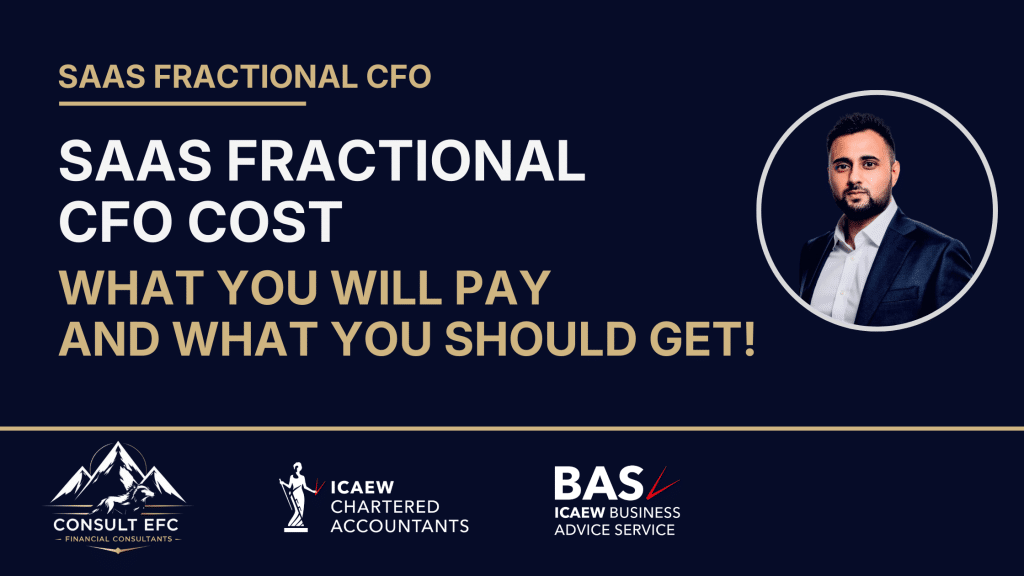 SaaS Fractional CFO Cost in the UK: What You Will Pay and What You Should Get