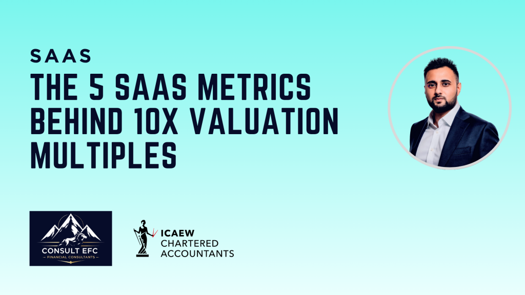 The 5 SaaS Metrics Behind 10x Valuation Multiples