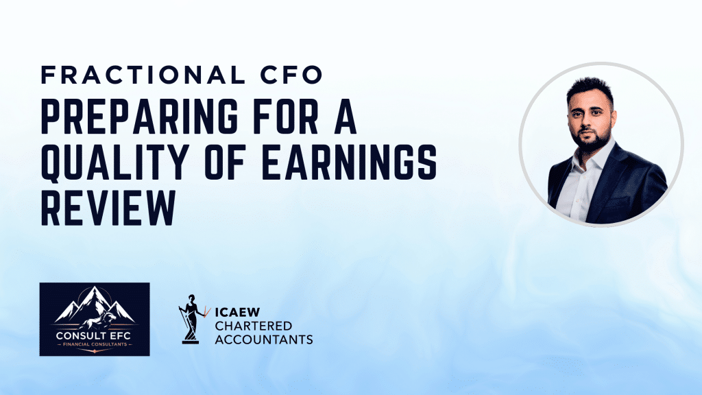 How to Prepare for a Quality of Earnings Review Before Funding or Exit