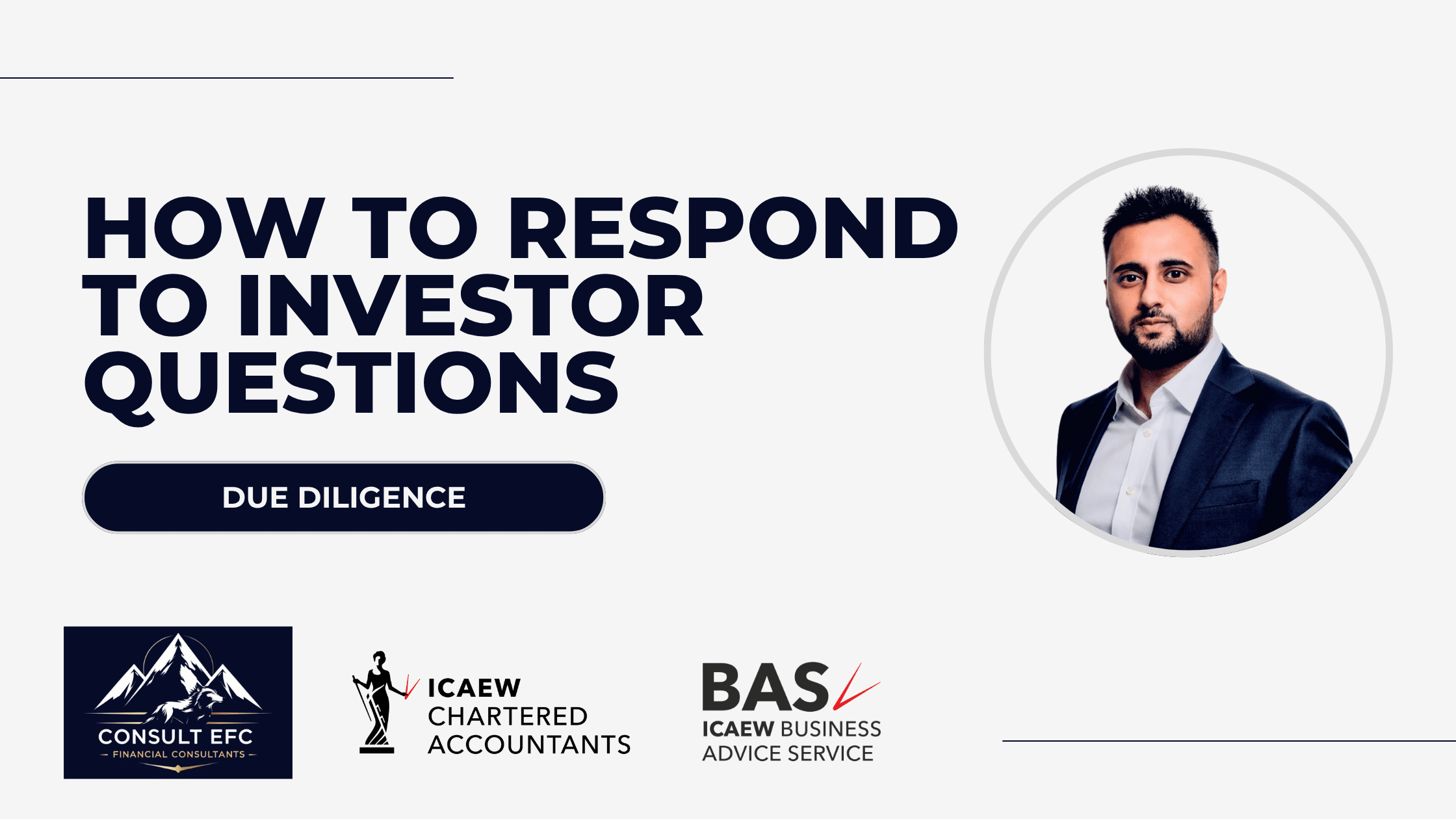 HOW TO RESPOND TO INVESTOR QUESTIONS - Consult EFC