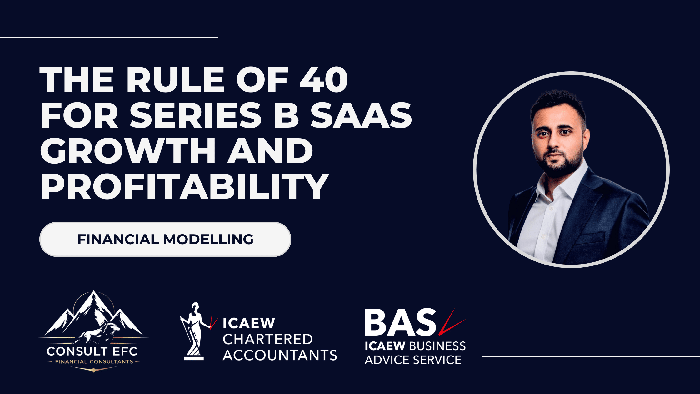 <span style="color: #FFFFFF !important;">The Rule of 40 for Series B SaaS Growth and Profitability</span>