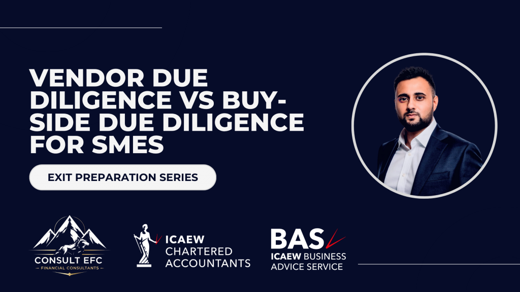 Vendor Due Diligence vs Buy-Side Due Diligence for SMEs