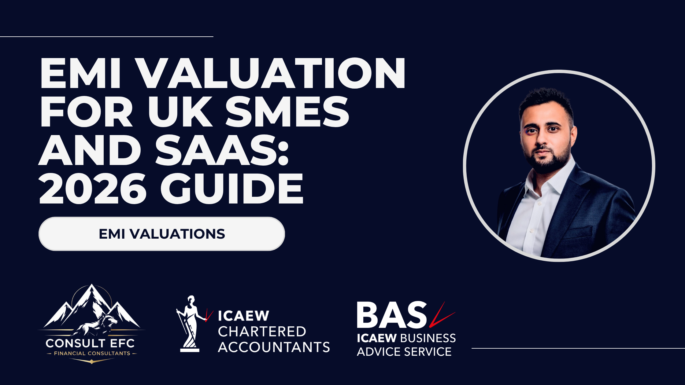 <span style="color: #FFFFFF !important;">EMI valuation for UK SMEs and SaaS firms: 2026 guide</span>