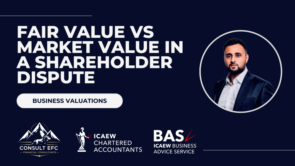 Fair Value vs Market Value in a Shareholder Dispute