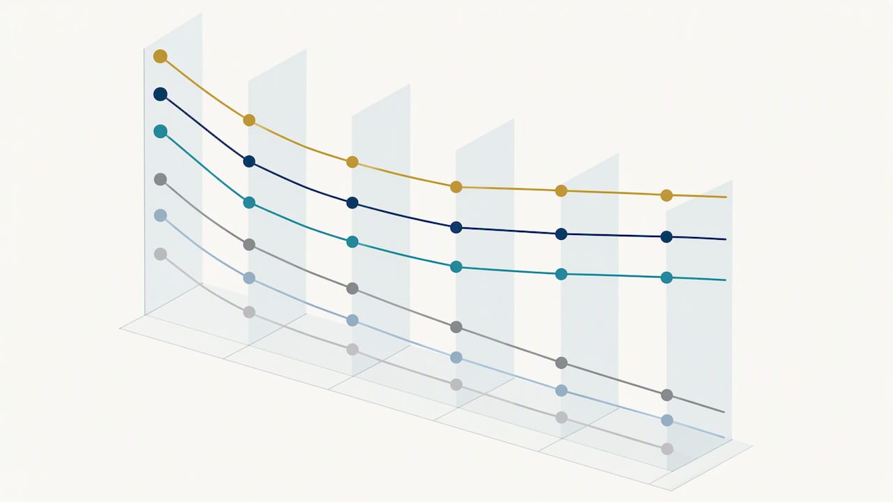 Cohort paths flattening or continuing to decline